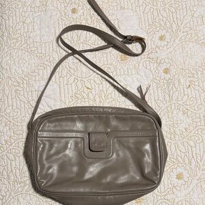 RARE VINTAGE Anne Kline Leather Crossbody Bag
